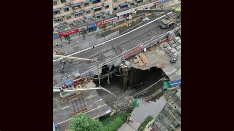 excavation collapse in china|china subway collapse.